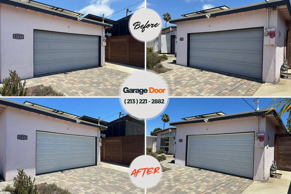 Before and after: garage door repair near me Mi Ranchito Estate